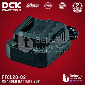 DCK Charger Battery Pengisi Daya Baterai FFCL 20 Charger 20V FFCL20-02