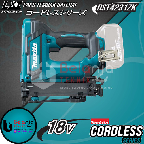 Makita Mesin Paku Tembak Baterai DST4231ZK Cordless Stapler 25 MM 18 V