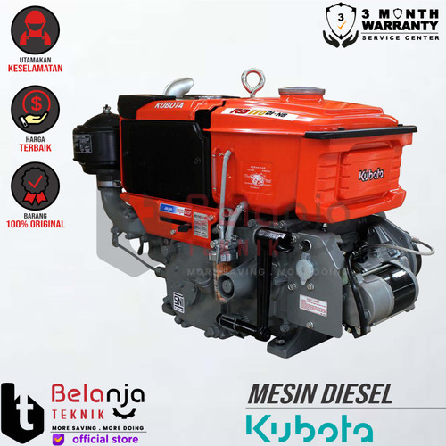 KUBOTA Mesin Diesel RD 110 DI NB Diesel Penggerak RD110 Radiator State