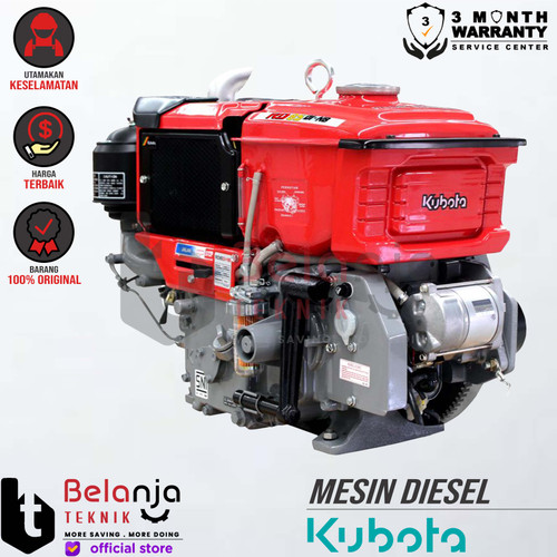 KUBOTA Mesin Diesel RD 85 DI 2B/NB Diesel Penggerak RD85 Radiator Stat