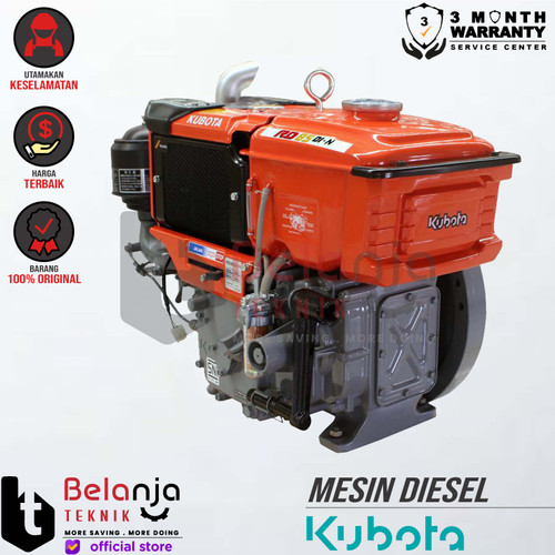 KUBOTA Mesin Diesel RD 85 DI N Diesel Penggerak RD85 Radiator