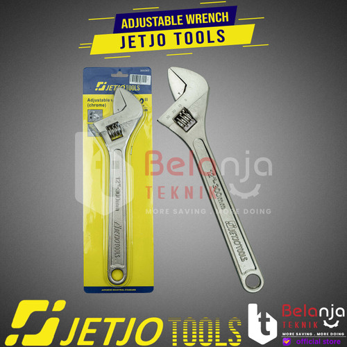 JETJO TOOLS Kunci Inggris 12 Inch Adjustable Wrench 12" Kunci Bago