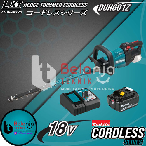 Makita Hedge Trimmer Cordless DUH601Z 18V Potong Dahan Tanaman SET 5AH