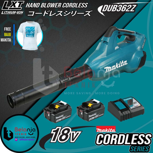 Makita Mesin Peniup Angin DUB362Z 18V Hand Blower Cordless + Baterai