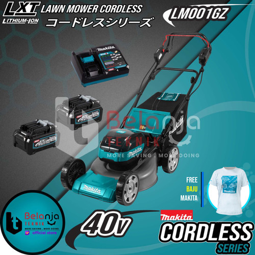 Makita Mesin Potong Rumput LM001GZ Lawn Mower Cordless + Baterai 40V