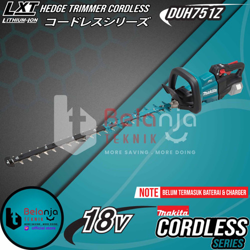 Makita Mesin Potong Dahan Baterai DUH751Z 18V Hedge Trimmer Cordless