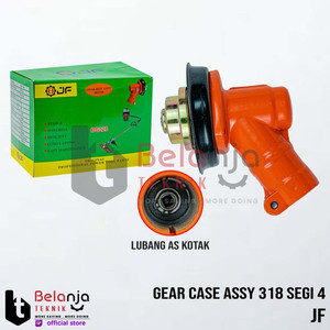 JF Gear Case Assy 318 Segi 4 Kepala Pisau Mesin Potong Rumput Kotak