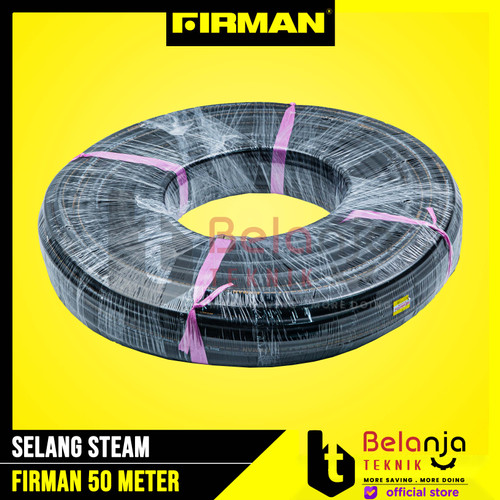 Firman Selang Steam Sanchin Selang Kompresor Spray Hose 3 Ply 50 Meter