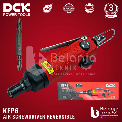 DCK Obeng Angin KFP6 Air Screwdriver Reversible KFP 6 M4-M6 MM