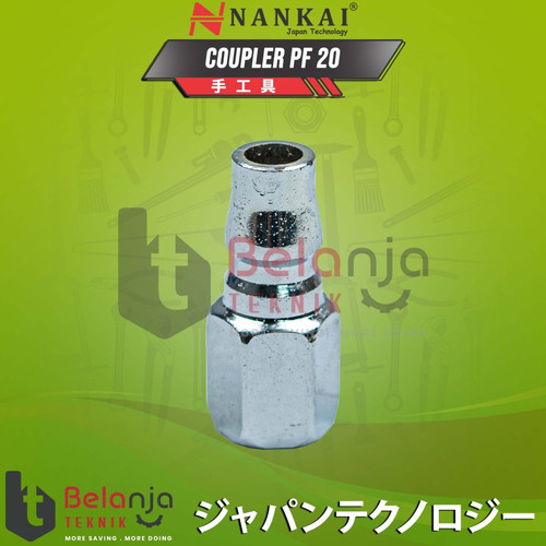 Nankai Quick Coupler PF 20 Sambungan Selang Kompresor Cuk Kopler PF20