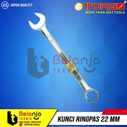 TORA Combination Wrench 8MM Kunci Ring Pas 8 MM Ringpas 8mm