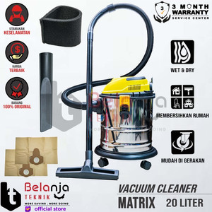 Matrix Vacum Cleaner Wet Dry VC 20.1 Mesin Sedot Debu Basah Kering 20L