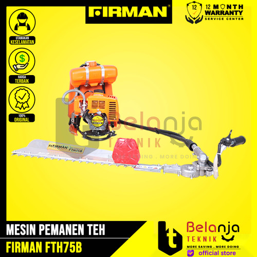 Firman Tea Harvester Bensin FTH75B Mesin Pemanen Teh FTH 75 B 2 Tak