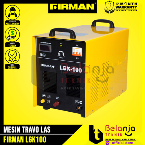 Firman Welding Machine LGK 100L Mesin Travo Las Trafo LGK100 Inverter