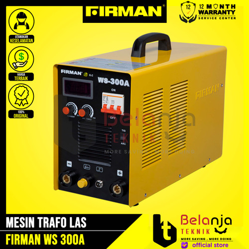 Firman Mesin Travo Las WS 300A Trafo DC MMA Inverter Heavy Industrial