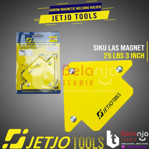 JETJO TOOLS Magnetic Welding Holder Siku Las Magnet 25 LBS 3 Inch 3"