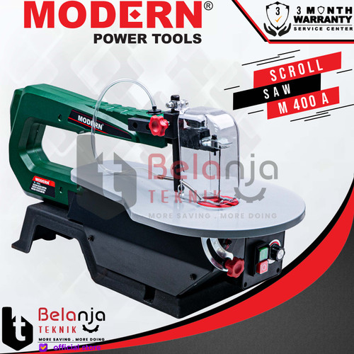 Modern Scroll Saw M 400 A 16 Inch Mesin Gergaji Duduk Variable Speed