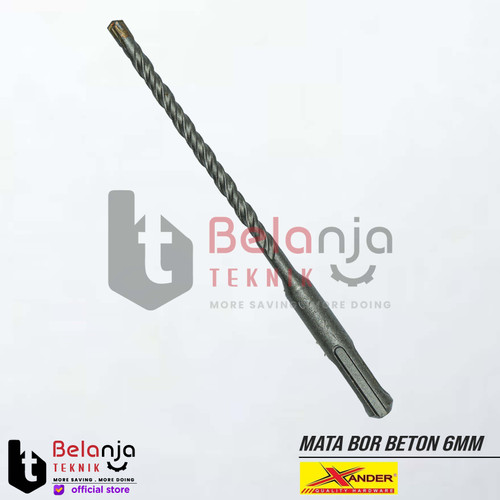 Xander Masonry Drill Bit for Concrete 6MM X 100MM Mata Bor Beton SDS