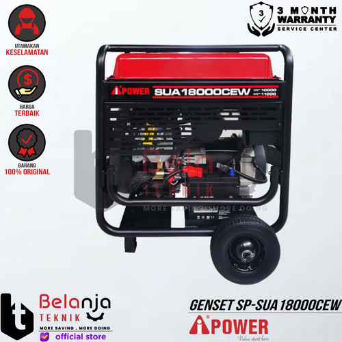 AiPower High Pressure Jet Cleaner APW 3200 Mesin Cuci 220 Bar APW3200