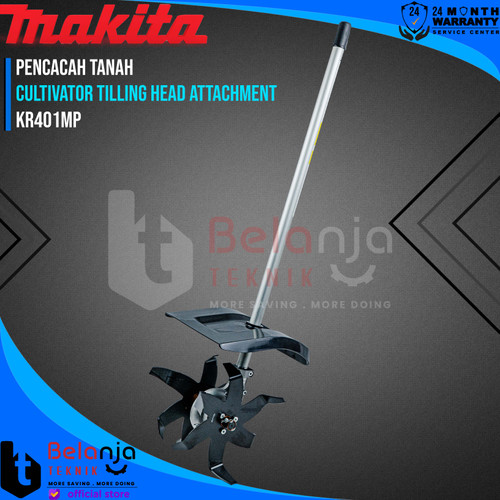 Makita Cultivator Tilling Head Attachment DUX60 Pencacah Tanah KR401MP