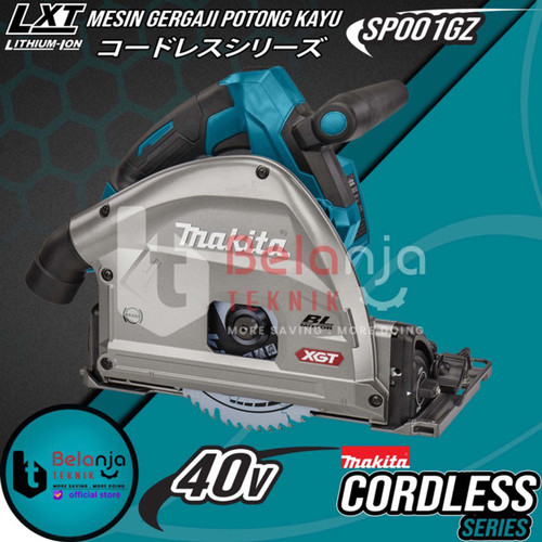 Makita Plunge Cut Saw SP001GZ Mesin Gergaji Potong Kayu 40V Brushless