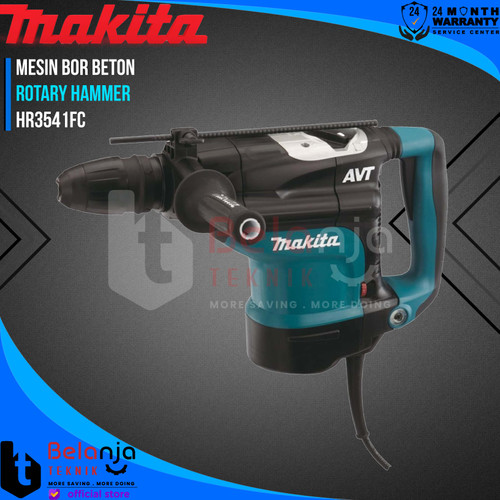 Makita Rotary Hammer SDS Max HR 3541 FC Mesin Bor Beton 35 MM HR3541FC