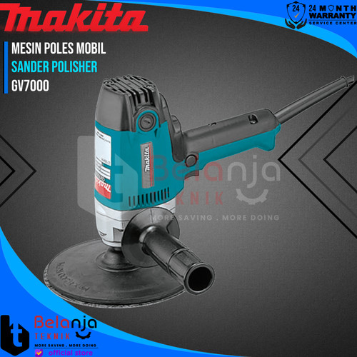 Makita Mesin Poles Mobil GV 7000 Sander Polisher 7 Inch GV7000 550 W