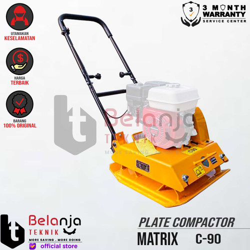 Matrix Plate Compactor C-90 Mesin Stamper Kodok Body Only C90 - C 90