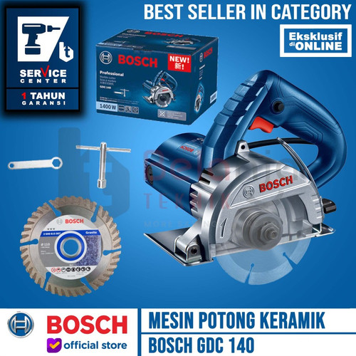 Bosch Marble Circle GDC 140 1400 Watt + Mata Potong Granit NFS