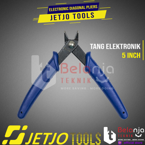 JETJO TOOLS Electronic Diagonal Pliers 5 Inch Tang Potong Elektronik