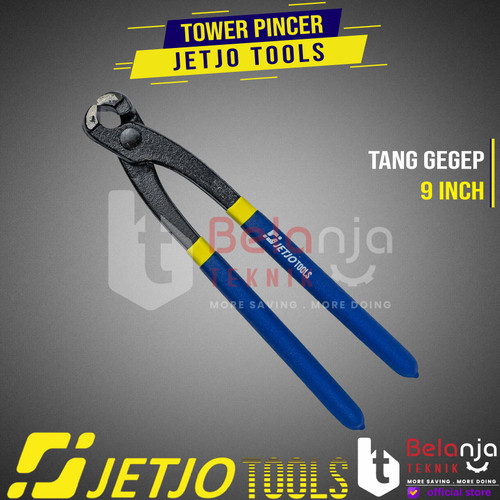 JETJO TOOLS Tower Pincer 9" Inch Tang Gegep Kakatua Catut Potong Kawat