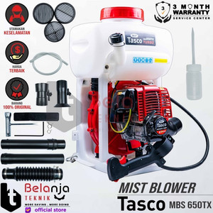 TASCO Mist Blower MBS 650 TX Turbo Mesin Semprot Hama MBS650TX 4 Tak