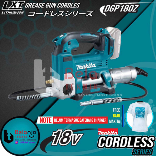 Makita Grease Gun Cordles DGP180Z Mesin Pompa Gemuk Baterai 18V DGP180