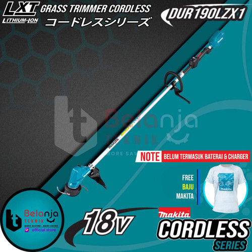 Makita Mesin Potong Rumput Senar DUR190LZX1 Grass Trimmer Cordless 18V