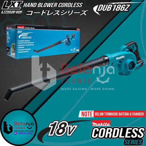 Makita Hand Blower Cordless 18 V Mesin Peniup Angin Baterai DUB186Z