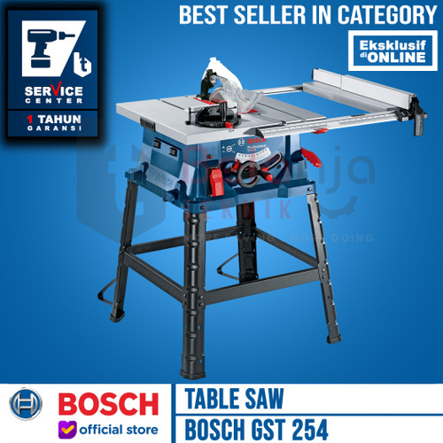 Bosch Table Saw GTS 254 Professional 10" Inch Gergaji Potong Kayu 10