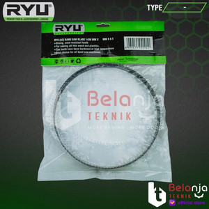 Ryu Band Saw Blade 8 Inch 1430 MM x 6.3MM 6T Mata Gergaji Potong Kayu