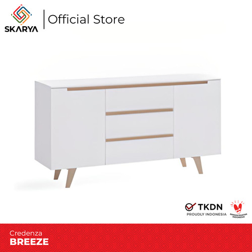 Credenza Kantor Lemari Kantor Breeze (Baru)