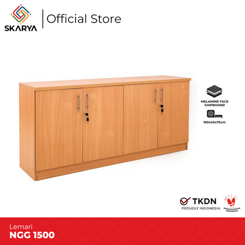 Credenza Kantor Lemari Kantor N GG 1500 (Baru)