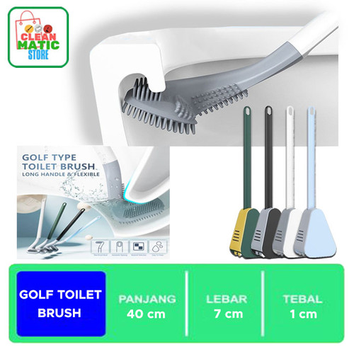 GOLF TOILET BRUSH - HIJAU