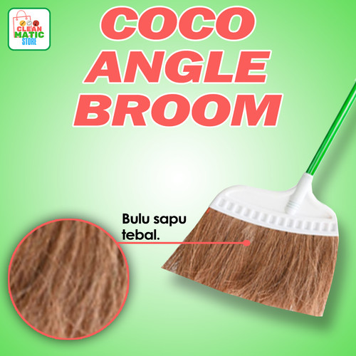 Clean Matic - Coco Angle Broom