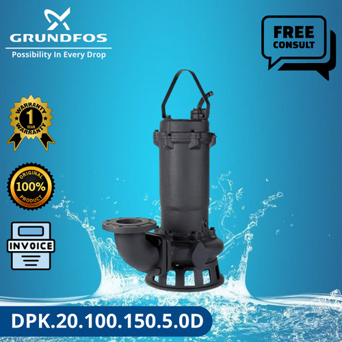 Pompa Grundfos DPK.20.100.150.5.0D Submersible Sewage Water Pump