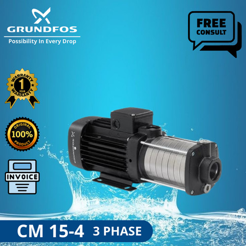 POMPA AIR GRUNDFOS CM 15-4 3 PHASE SS 304