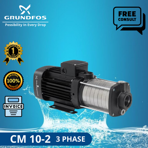 POMPA AIR GRUNDFOS CM 10-2 3 PHASE SS 304