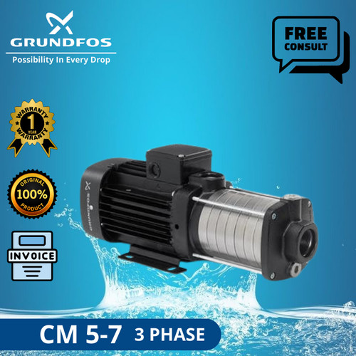 POMPA AIR GRUNDFOS CM 5-7 3 PHASE SS 304