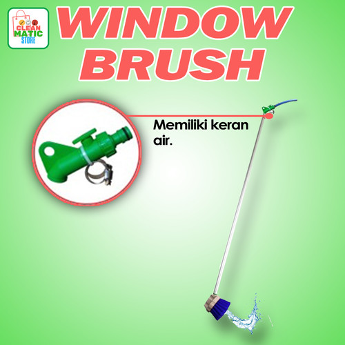 Clean Matic - Sikat Jendela ( Window Brush )