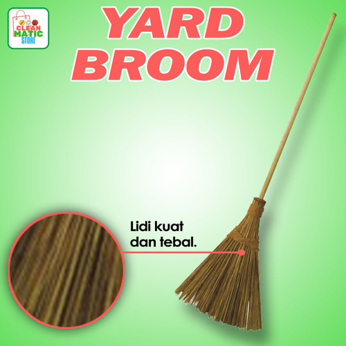 Clean Matic - Sapu Halaman (Yard Broom)