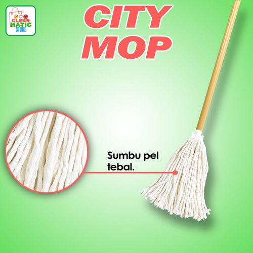 Clean Matic - Alat Pel Lantai City Mop