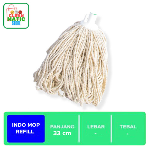 Clean Matic - Isi Ulang Indo Mop (Indo Mop Refill)