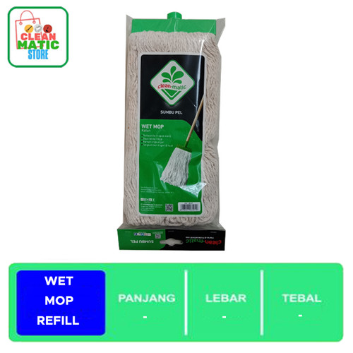 Clean Matic - Isi Ulang Wet Mop (Refill)